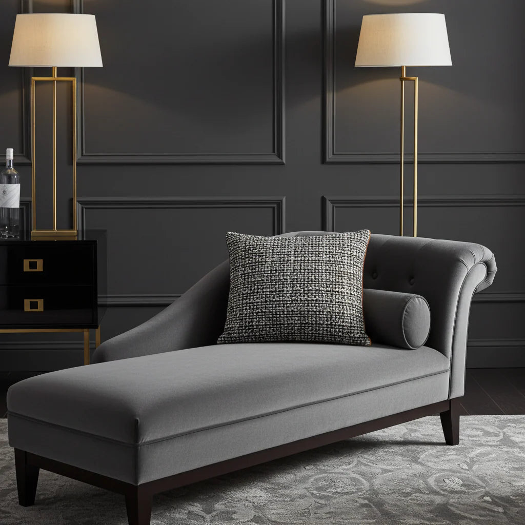 Poppy Chic Woven Luxury Throw Pillow in Multi Color